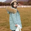 Down Coat Winter Girls Down Coats Quality Real Fox Fur Collar Slim Kids 90% White Duck Down Jackets Children Long Parkas Hoodies HKD230725