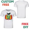 Мужские футболки для футболки Bolivia бесплатно пользовательский ай-кар Quechua Текст Красный Крест Боливийский Конмебол футболка Chuquisaca Флаг молодежный футбольный футболист 230724