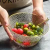 Kommen 1300 ml Nordic Helder Glas Slakom Huishouden Enkele Fruit Grote Creatieve Leuke Bestek