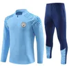 23/24 City Kids Man de Bruyne Piłka nożny Grealish Survetement Jacket Fottball Training Suit Veste Maillot de Foot Olympique_soccer Jacket