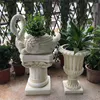 Vasen Kreative High-End-Europäische Retro-Römische Säule Kleiner Blumentopf Gartendekoration Boden Hochzeitsführer Pografie