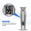 Hårtrimmer Kemei Professional Hair Trimmer Electric Men's Trimmer Laddning Hair Trimmer LCD Display Oil Head Trimmer KM-5027 230724