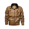 Herrenjacken Winter Herren Baseball Lederjacke Herbst Winddichte Ledermäntel Kausal Motorrad Vintage PU Lederjacken 230724