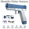 Pistolet jouets Glock pistolet à eau électrique entièrement automatique pistolet de tir été extérieur pistolet à eau jouets pour enfants cadeau 230724