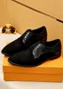 2023 Men Dress Shoes Formal Suit Breathable Flats Classical Brand Business Oxfords Male Designer Party Wedding Flats Size 38-46