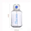 Water Bottles 1 Liter Motivational Bottle With Shoulder Strap Reusable Fitness Sports Outdoors Travel Leakproof Gym Camping Tour