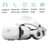 Lunettes Intelligentes Nouvelle Arrivée VR G02EF + S6 Poignée Sans Fil Téléphone Mobile 3D Réalité Virtuelle VR Jeu Casque Lunettes Avec Casque HKD230725