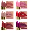 Lippenstift 12 s Matte Lipsticks Langdurige Waterdicht Niet Vervagen Sexy Rood Roze Fluwelen Naakt Vrouwen Gift Cosmetica 230725