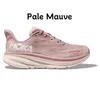 2024 chaussures de sport de designer Livraison gratuite Hoka One Chaussures de course Clifton 9 8 X2 Cloud Blue Summer Song Cyclamen Hommes Femmes Sports de plein air Baskets baskets 36-45