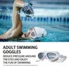 Bril voor volwassenen Zwembrillen met zacht montuur Anti-UV-zwembril met helder zicht Comfortabele waterbril om te zwemmen Surfen op zee HKD230725