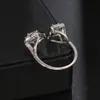 Fransız Moda Messik Lucky Move Diamonds Ring Çift Tam Elmas Kadın Bilezik Kolye Düğün Tasarımcı Takı Mes-052