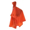 Regenjassen 3 in 1 Regenjas Rugzak Regenhoes Waterdichte regenjas met capuchon Wandelen Fietsen Regenhoes Poncho Outdoor Camping Tent Mat x0724