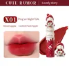 Lip Balm Cute Rumor Bunny Lipstick Christmas Little Red Riding Hood Limited Velvet Fog Matte Glitter Lip Glaze Gifts 230724