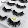 False Eyelashes Lan Jinlin 10 boxes/batch Mint eyelash natural long false eyelash 100% manual soft 3d Mint eyelash makeup artificial silicone G811 230724