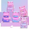 School Bags Orthopedic Primary School Bags for Girls Gradient Color Grades 1-3-6 Children's Backpack Large Capacity Kids Rucksack Mochila 230725