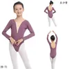 Podiumkleding Danskleding voor kinderen Meisjes lente en herfst Lange mouw Voorschoolse training Chinees ballet Rok Beoordeling