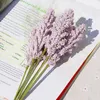 Fiori secchi 6 pezzi / fascio PE lavanda economico fiore artificiale pianta decorazione della parete bouquet materiale manuale fai da te vasi per la casa R230725