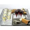 Disposable Cups Straws 100Pcs Clear Plastic Wine Glass Recyclable & Reusable For Champagne Dessert Beer Pudding Party