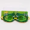 Lunettes One-piece Cartoon Kids Lunettes de natation Lunettes confortables pour enfants Équipement de plongée étanche avec bouchons d'oreilles ffy Nose HKD230725