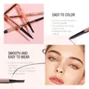 Eyebrow Enhancers Double Fine Headed Triangular Eyebrow Pencil Natural Durable Automatic Rotation Anti Perspiration Waterproof Anti Halo Cosmetics 230725