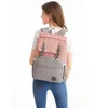 Bolsas de pañales Lequeen Brand Bag Gran capacidad USB Momia Mochila de viaje Diseñador Enfermería para el cuidado del bebé 230724