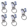 Hangers 5Pcs Curtain Track Roller Metal Pulleys Home Accessories