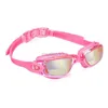 Goggles плавательные очки Myopia Boy Girl Girl Swimsuit Eywear Дети плавание бассейн Goggles против туманного ультрафиолетового оборудования.