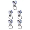 Hangers 5Pcs Curtain Track Roller Metal Pulleys Home Accessories