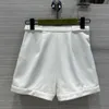 Luxe kleding dames trainingspak klassieke logo geborduurde jassen shorts sportpak designer jas broek tweedelige set