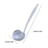 Spoons Soup Spoon Ladle Silicone Pot With Long Handle Cooking Colander Utensils Scoop Tableware Kitchen Accessories