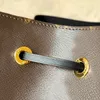 Sacs de seau de créateur 9a Luxurys sac à dos authentique en cuir authentique 26 cm High Imitation Machage avec boîte