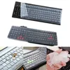 Clavier Couvre 1 PC Couverture De Clavier Souple Pour Ordinateur De Bureau Universel Anti-poussière Clavier Couverture Cas Transparent Clair Protecteur Film R230717