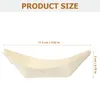 Dinnerware Sets Wooden Kayak Sushi Tray Sashimi Boat Dish Disposable Plates Container Serving Platters