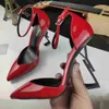 Kleidschuhe 2023 Klassiker Damen Luxurys Designer Heels Schuhe Sandalen Mode Strand Dicker Boden Schwarz Weiß Rot Kleid Schuh Alphabet Designer Z230725