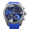 2022 Classic Mens Watch Power Reserve Manual Meachive Movement Moon Phone Steel Case Automatic Leather Strap Wristwatches271a