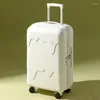 Resväskor reser bagage med USB -laddning av resväska boarding box.