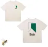 Camisas de grife T-shirts masculinas de verão Feminino Rhudes Designers para homens tops Carta pólos Camisetas bordadas Roupas de manga curta camiseta Camisetas grandes