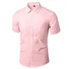 Camisas sociais masculinas Vestido primavera verão Camisas sociais masculinas Roupas de trabalho sem ferro Masculino Camisa de manga longa curta Roupas masculinas de marca branca 5XL Vintage 230724