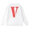 VLONE Felpe con cappuccio da uomo Felpe con cappuccio inverno Casual Allentato VLONE Lettera Felpa in cotone Hip Hop unisex Cappuccio Pullpver Maglione VL107