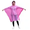 Imperméables 1 pc Imperméable Moto Scooter Électrique EVA Vêtements De Pluie Non Jetables Femmes Hommes Léger Cape De Pluie Ménage Vêtements De Pluie x0724