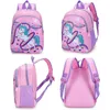 Sacos escolares Unicórnio Schoolbag Crianças Crianças Mochila Dupla Ombro Sacos Escolares Dos Desenhos Animados Mochila À Prova D 'Água Moda Mochilas Grande Saco De Livro 230725