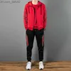 Herren-Trainingsanzüge, Herren-Trainingsanzüge, dreiteiliger Sportanzug für Herren, 2022 Trend, Kapuzen-Sweatshirt, Herbst/Winter, lässige Strickjacke, Jacke, Herrenbekleidung, Z230726