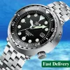 腕時計スチールデイブSD1975メンズオートマチックウォッチメンズダイビングウォッチ300m防水機械式腕時計C3明るい時計サファイアミラー230724