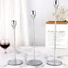Other Event Party Supplies European Style Metal Candle Holders Simple Wedding Decoration Bar Living Room Decor Home Table Candlestick 230725