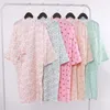 Vêtements de nuit pour femmes coton japon Kimono pour femmes été printemps mince chemises de nuit Pijamas femme Homewear 2023 chemise de nuit peignoir