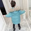 Piumino irls cappotti imbottiti in cotone inverno lungo Capispalla 4 5 6 7 8 9 10 11 12 13 14 anni giacca ispessita per bambini Abbigliamento per bambini HKD230725