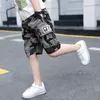 Shorts Baby Boy Summer Boys Sports Camouflage Loose Elastic Waist Teen Trousers Children s Clothes 2 14 Years Old 230724