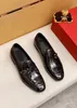 2023 Mens Fress Shoes Elegant Snakeskin Brand Designer Business Oxfords Gentlemen Party Wedding Comfort Loafers Размер 38-45