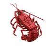 Action Toy Figures Magic Animal MOC Building Block Red Stone Hermit Crab Lobster DIY Creative Brick Model Pack Education DIY Toy Boy Gift 230720