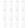 Bols 12 Pcs Bouteille De Boisson Portable Bouteilles De Boisson Verre Clair Jus D'eau En Plastique Fruits Thé Le Conteneur D'emballage Pour Animaux De Compagnie Sous Voyage